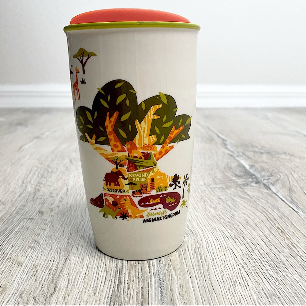 Starbucks Disney Animal Kingdom Ceramic Coffee Tumbler